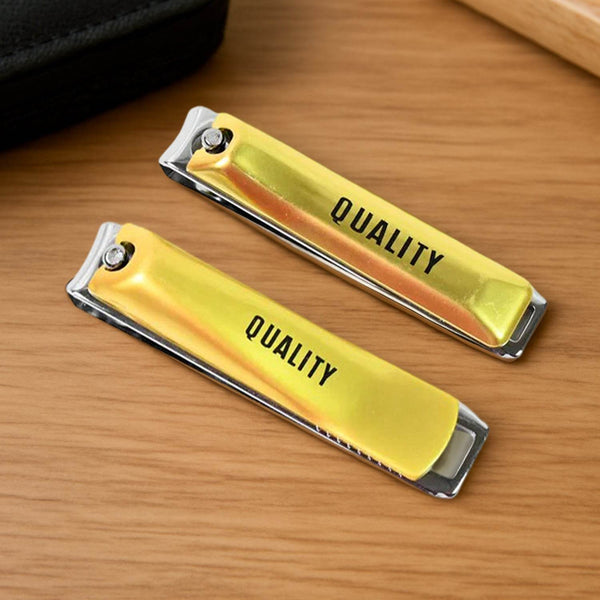 Stainless Steel Folding Portable Large Nail Clippers with Nail File (1 Pc / Mix Design) - dailyneed.life