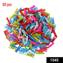Multipurpose Wooden Clips / Cloth Pegs (Small, 50 Pcs) - dailyneed.life