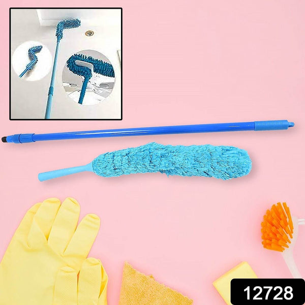 Adjustable Long Handle Microfiber Dust Brush – Foldable Ceiling & Appliance Cleaner - dailyneed.life
