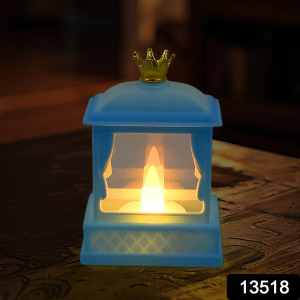 Acrylic Battery Operated Mini Square LED Lantern, Diwali (1Pc) - dailyneed.life