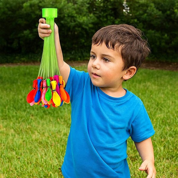 Holi Magic Water Balloons for Kids - 111 pcs (Multicolor) - dailyneed.life