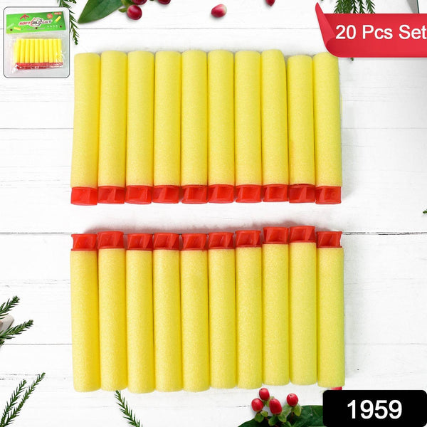 Refill Bullet Darts Soft Round Head Blasters Kids Toy for Gun (20 Pcs Set) - dailyneed.life