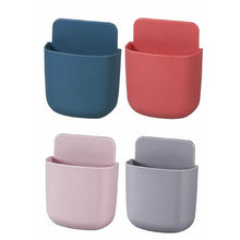 Wall Mounted Storage Case with Mobile Phone Charging Port Plug Holder - Pack of 4 Pcs - dailyneed.life