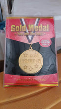 Gold Metal Medal with Tricolor Ribbon (1 Pc) - dailyneed.life