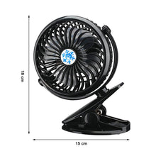 Mini USB Clip Fan widely used in summers for cool down rooms and body purposes.(Battery Not Include) - dailyneed.life