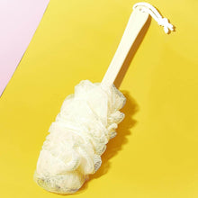 Loofah Back Scrubber for Shower, Long Handle Bath Sponge Shower Brush, Soft Nylon Mesh Back Cleaner Washer, Body Bath Brush for Women and Men, Bathroom Shower Accessories - dailyneed.life