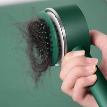 Air Cushion Massage Brush with Long Handle & Self-Cleaning Detangling Comb, Hair accessories - dailyneed.life