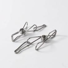 Stainless Steel Clothes pegs with One Rope - dailyneed.life