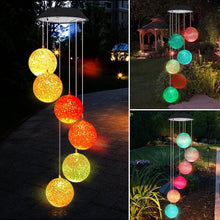 Solar Crystal Ball , Color Changing Solar Powered LED Hanging Light Mobile for Patio Yard Garden Home Outdoor Night Decor, Gifts - dailyneed.life
