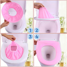 Bathroom Soft Thicker Warmer Stretchable Washable Cloth Toilet Seat Cover (1pc) - dailyneed.life