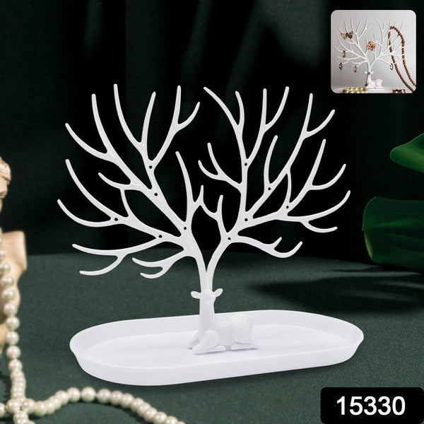 Deer Antlers Jewellery Holder Deer Tree Jewellery Tower Stand (1 Pc) - dailyneed.life