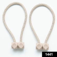 Home Magnetic Curtain Tiebacks, Straps, Buckle, Clips Rope Straps Window Curtain Bracket Decoration (2 Pc) - dailyneed.life