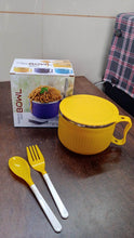 Safe Double-Layer Maggie Bowl with Lid & Handle – Versatile Bowl for Cereals, Fruits, Ramen & More - dailyneed.life