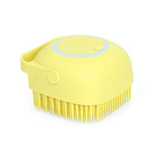 Silicone Massage Bath Body Brush Soft Bristle With Shampoo Dispenser - dailyneed.life