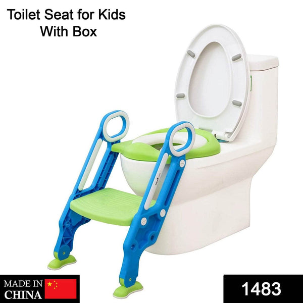 2 in 1 Training Foldable Ladder Potty Toilet Seat for Kids ----- - dailyneed.life