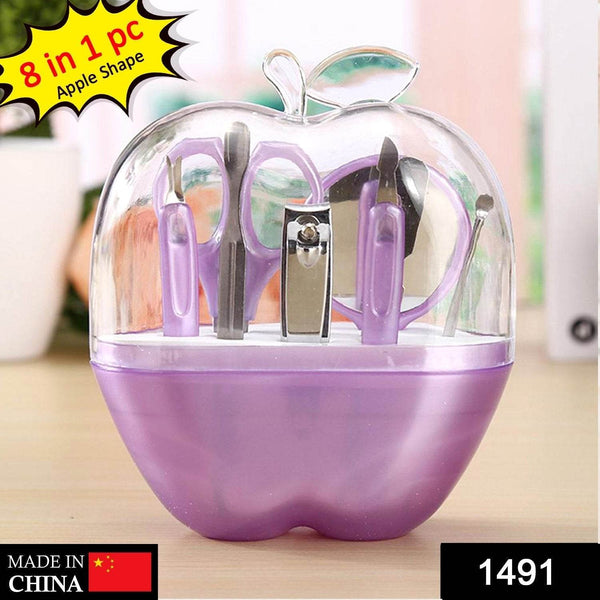 8 in 1 Apple Shape Manicure Set - dailyneed.life