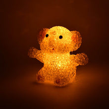 Cartoon Shape Crystal LED Night Light Lamp – Cute Glowing Animal Decorative Light (1 Pc) - dailyneed.life