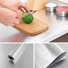 2 Meter Aluminium Foil Sticker used in all kitchen purposes to prevent oily and greasy stains of food while cooking. - dailyneed.life