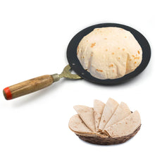 Wooden Handle Roti Tawa used in all household and kitchen purposes for making rotis and parathas nonstick tawa etc. - dailyneed.life