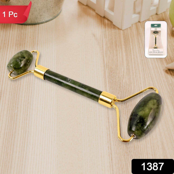 Dual-Headed Jade Facial Massage Roller (1 Pc) - dailyneed.life