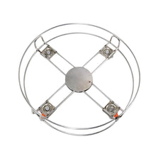 Stainless Steel Gas Cylinder Trolley with Wheels LPG Cylinder Roller Stand Movable Trolley - dailyneed.life