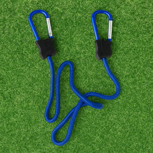 Carabiner Bungee Cords with Hook Tie Downs Luggage Strap Carrying Bag Secure (1 Pc / Mix Color) - dailyneed.life