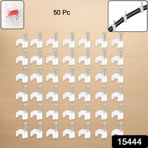 Nail Cable Clips for Wire Management (10mm & 50 Pc) - dailyneed.life