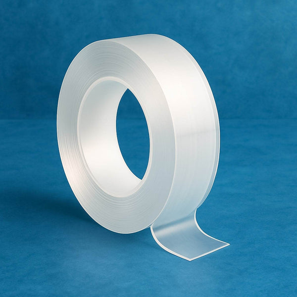 Sticky Double Sided Tape Washable Adhesive Tape Reusable (12×3 Cm / 1 Pc) - dailyneed.life