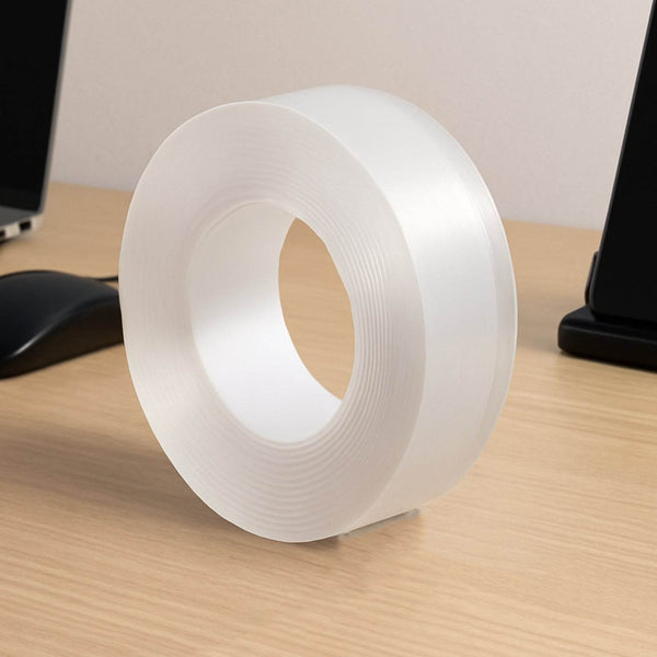 Sticky Double Sided Tape Washable Adhesive Tape Reusable (9×3 Cm / 1 Pc) - dailyneed.life
