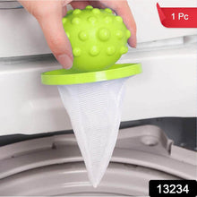 Reusable Washing Machine Floating Cylindrical Shape Lint Mesh Bag ( 1 Pc) - dailyneed.life