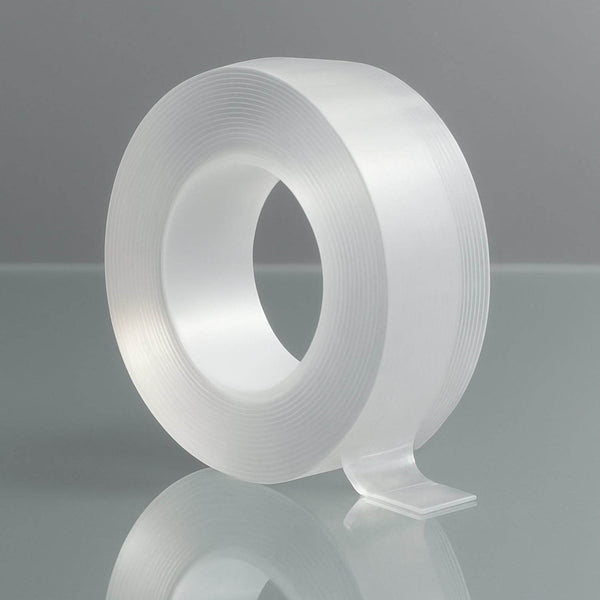 Sticky Double Sided Tape Washable Adhesive Tape Reusable (Thick / 6.5×3 Cm / 1 Pc) - dailyneed.life
