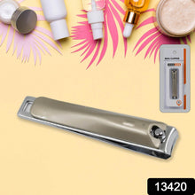 Stainless Steel Folding Portable Large Nail Clippers with Nail File (1 Pc) - dailyneed.life