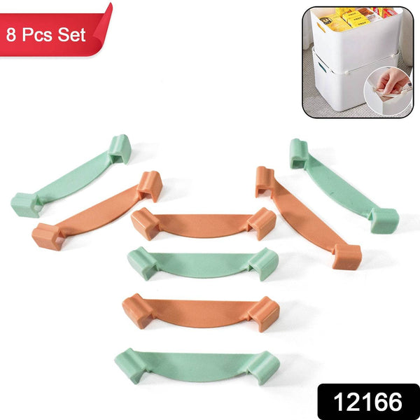 Plastic Stackable Wardrobe Organizer Clips, Core Wardrobe Box Support (8 Pcs Set) - dailyneed.life