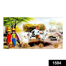 Decorative Wooden Landscape Art with Hooks for Wall Hanging - dailyneed.life