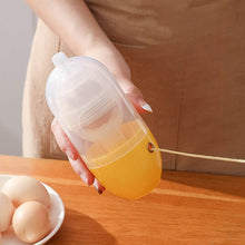 MANUAL EGG PULLER SCRAMBLER HOUSEHOLD WHITE EGG YOLK MIXER KITCHEN TOOL MIX MANUAL SCRAMBLER CONVENIENT WITHOUT BREAKING EGGS. - dailyneed.life