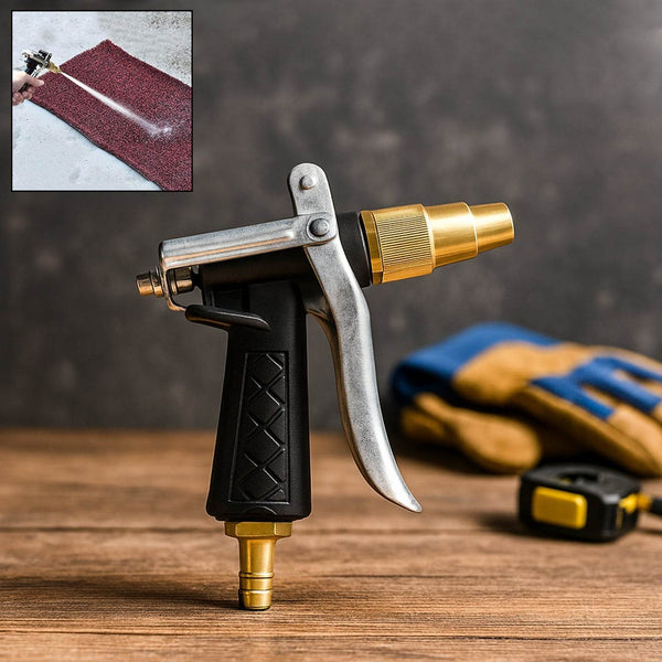 Durable Gold Color Trigger Hose Nozzle Water Lever Spray - dailyneed.life