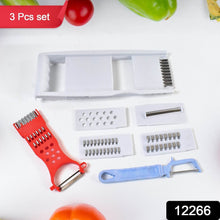 3 in 1 Kitchen Set: Grater Base, Slicing Attachment, and Peeler (3 Pcs Set) - dailyneed.life