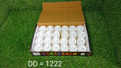 Festival Decorative - LED Tealight Candles, Diwali (White, 24 Pcs) - dailyneed.life