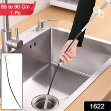 Drain Block Remover Cleaning Tool for Pipes, Clogged Drains ( 85 To 90 Cm / 1 Pc) - dailyneed.life
