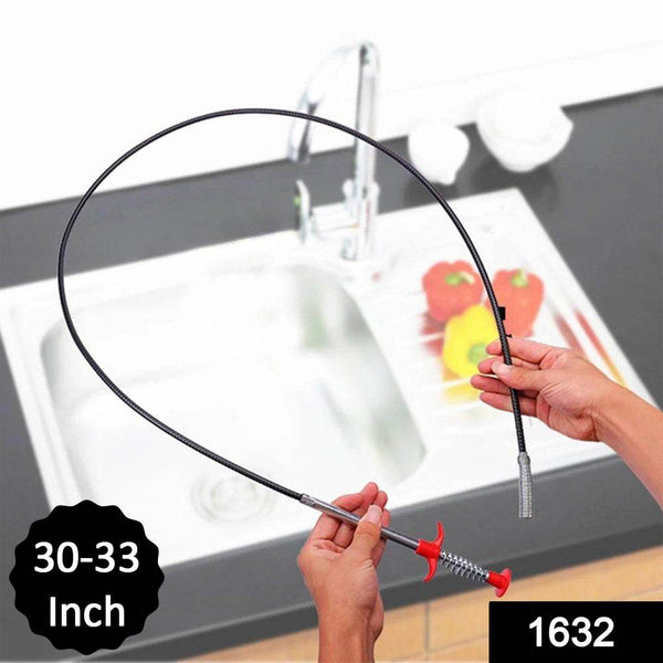 Metal Wire Brush Hand Kitchen Sink Cleaning Hook Sewer Dredging Device - dailyneed.life