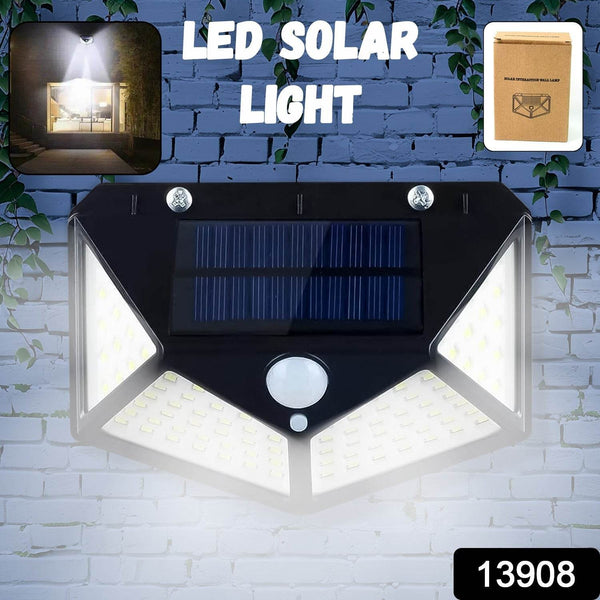 Outdoor Solar Lamp 100 LED Solar Light PIR Motion Sensor Wall Light ( 1 Pc) - dailyneed.life