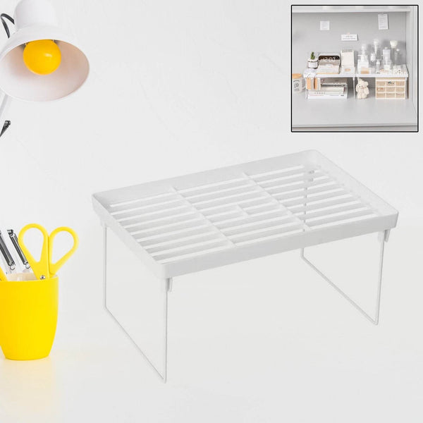 Plastic Bathroom Organizer Kitchen Utility Storage Rack (32x19.5 Cm / 1 Pc) - dailyneed.life
