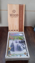 Decorative Wooden Vertical Scenery with Hooks for Wall Hanging - dailyneed.life