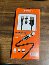 Magnetic Charging Cable 3 in 1 Metal Magnetic Micro USB Type C Lighting Cable with LED, Multiple Charging Adapters for All Android and all Smartphones (Compatible with All Android and iPhone Smartphones, Tablet, PC, Mobile - dailyneed.life