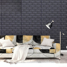 Wall 3D Ceiling Wallpaper Tiles Panel Vinyl Stickers Self-Adhesive for Home (Black) - dailyneed.life