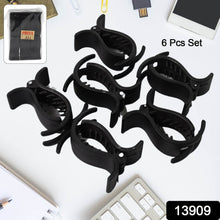 Big Hair Clips for Girls Kids Hair Accessories (6 Pcs Set / Black), Hair accessories - dailyneed.life