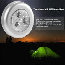 3 LED CORDLESS STICK TAP WARDROBE TOUCH LIGHT LAMP (1 Pc) - dailyneed.life