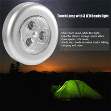 3 Led Cordless Stick Tap Wardrobe Touch Light Lamp - dailyneed.life