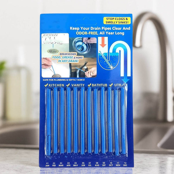Sani Cleaning Sticks Keep Your Drains Pipes Clear Odor Home Cleaning - dailyneed.life
