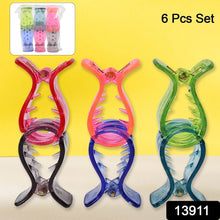 Big Hair Clips for Girls Kids Hair Accessories (6 Pcs Set / Transparent), Hair accessories - dailyneed.life